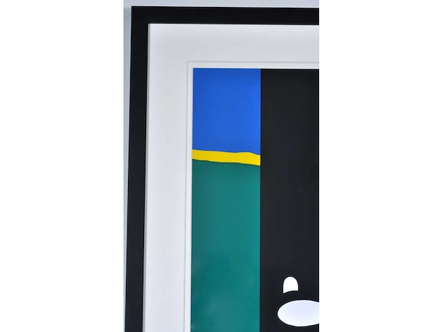 Raoul de keyser - doos, raamklink, veld, wolk - zeefdruk - afbeelding 8 van  12