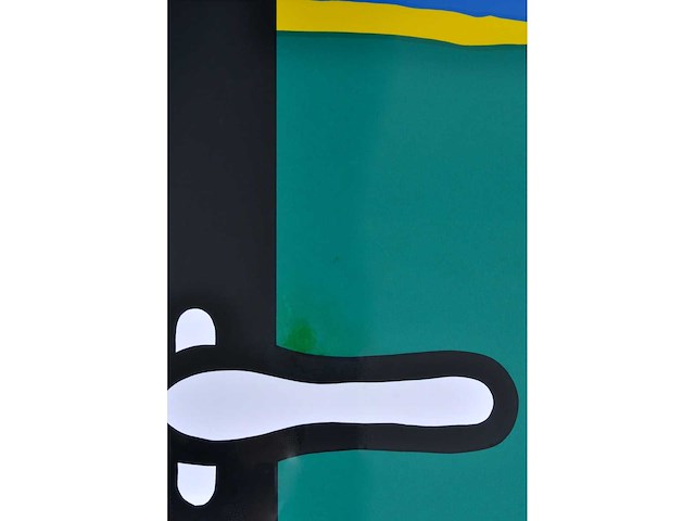 Raoul de keyser - doos, raamklink, veld, wolk - zeefdruk - afbeelding 7 van  12