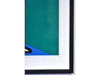 Raoul de keyser - doos, raamklink, veld, wolk - zeefdruk - afbeelding 10 van  12