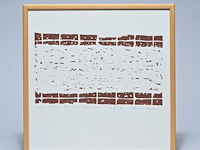 Raoul de keyser - gesigneerde linosnede