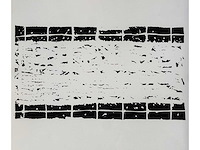 Raoul de keyser - jan van eyck - linosnede - afbeelding 11 van  11