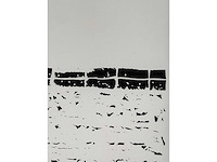 Raoul de keyser - jan van eyck - linosnede - afbeelding 9 van  11