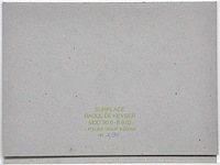 Raoul de keyser - surplace - zeefdruk - n°2/30 - ingelijst - afbeelding 4 van  4