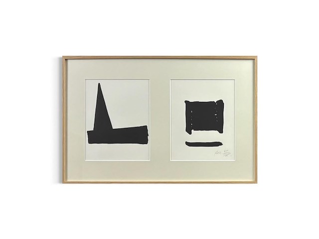 Raoul de keyser - twee tekeningen - afbeelding 1 van  1