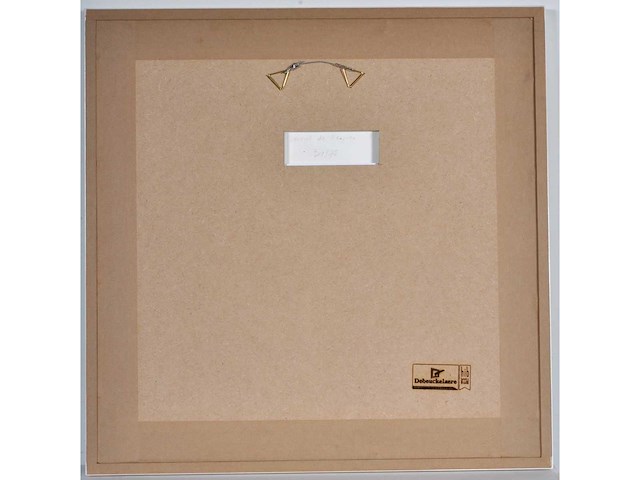 Raoul de keyser - vierkantig - lino - afbeelding 4 van  5