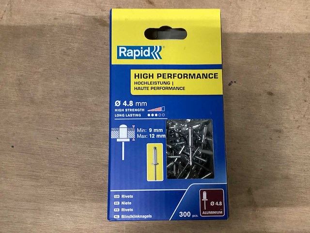 Rapid blindklinknagels 300 stuks in een doos (2x) - afbeelding 1 van  4