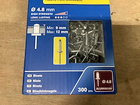 Rapid blindklinknagels 300 stuks in een doos (2x) - afbeelding 3 van  4