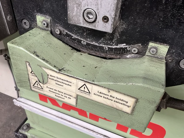 Rapid bsk 2070 precisie- / aluminiumafkortzaag - afbeelding 10 van  10