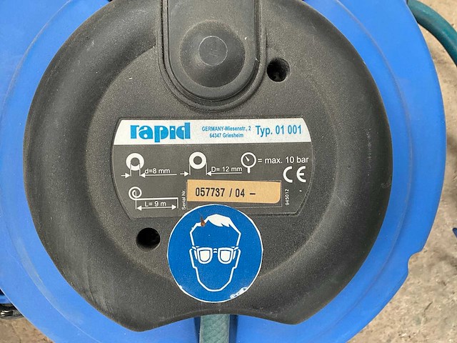 Rapid luchtslanghaspel (5x) - afbeelding 1 van  4