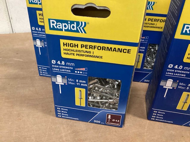 Rapid mix kavel blindklinknagels (4x) - afbeelding 2 van  4