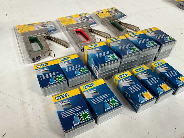 Rapid mix kavel tackers en nieten - afbeelding 5 van  5