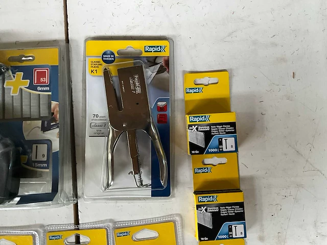 Rapid mix kavel tackers en nieten - afbeelding 3 van  8