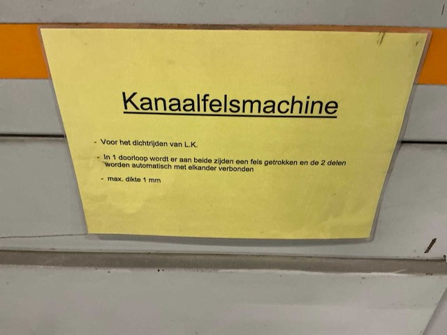 Ras 22.81 kanaalfelsmachine - afbeelding 5 van  7