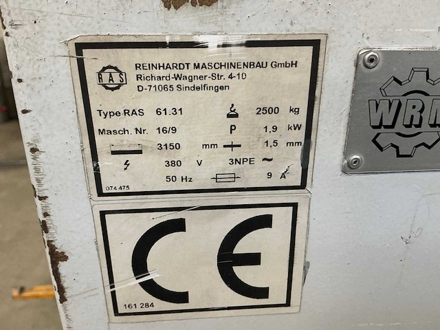 Ras turbobend 61.31 cnc-plooibank - afbeelding 8 van  12