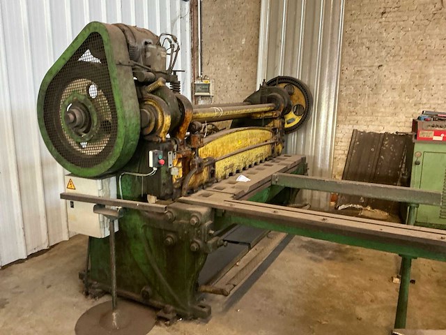 Raskin elektromechanische plaatschaar - afbeelding 4 van  6