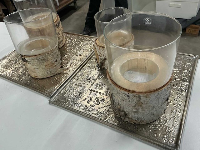 Rasteli windlicht (4x) - afbeelding 1 van  1