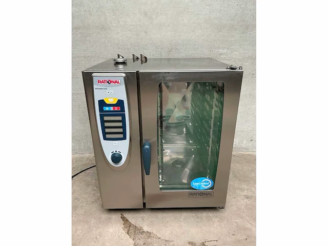 Rational - scc 101g - belgisch gasgestookte combisteamer - afbeelding 2 van  5
