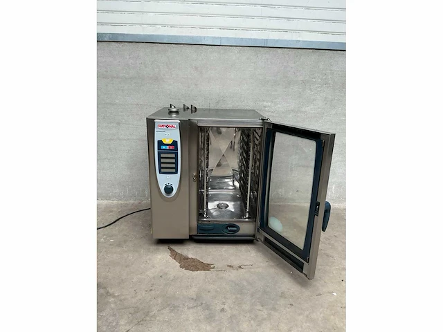 Rational - scc 101g - belgisch gasgestookte combisteamer - afbeelding 4 van  5