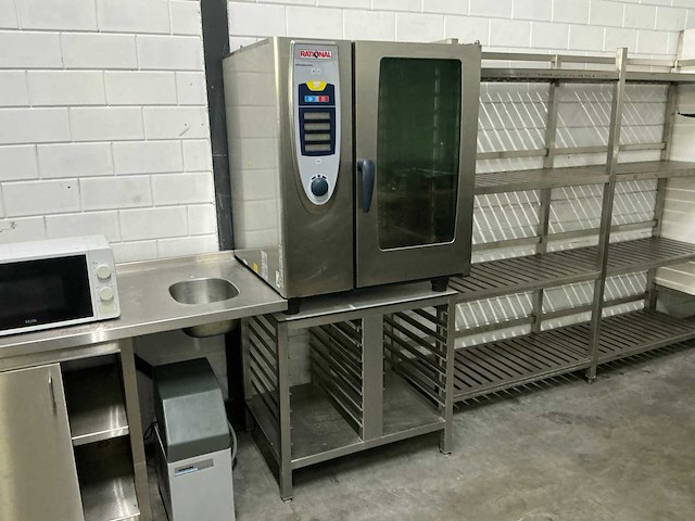 Rational - scc 101g - gasgestookte combisteamer - afbeelding 1 van  4