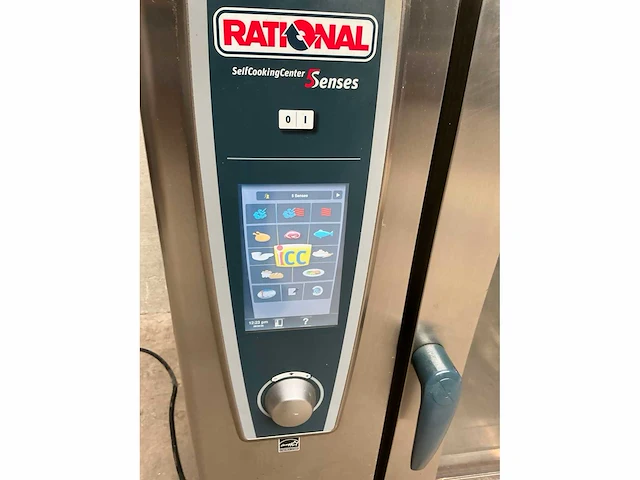 Rational - scc 5-senses 101g - belgisch gasgestookte combisteamer - afbeelding 4 van  5