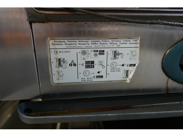 Rational cmp 61 combisteamer met inox onderstel - afbeelding 10 van  11