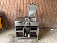 Rational multifunctionele dubbele bakpan / kookapparaat friteuse voor de horecasector