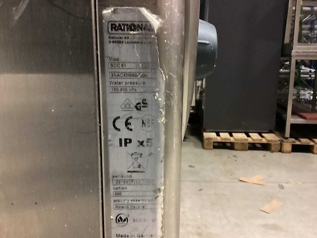 Rational scc61 met onderstel combisteamer - afbeelding 5 van  6
