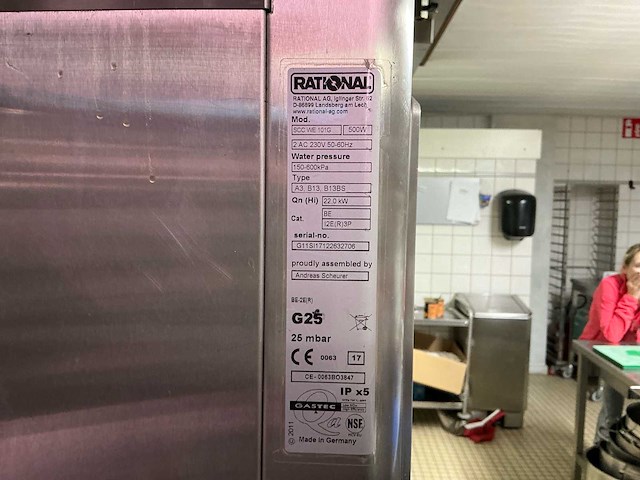 Rational ssc we 101g combisteamer - afbeelding 8 van  8