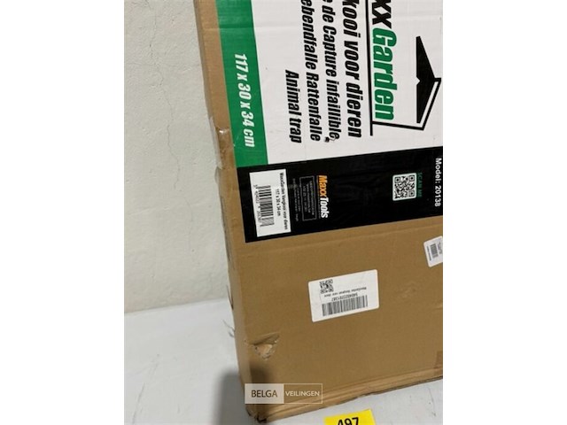 Rattenval 117x30x34 cm - afbeelding 3 van  3