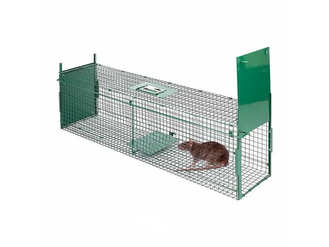 Rattenval opvouwbaar 60x18x20cm - afbeelding 2 van  3