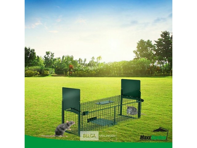 Rattenval opvouwbaar 60x18x20cm - afbeelding 3 van  3