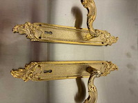 Ratti sivio italie - deurbeslag 24 karaat goud verguld (7x) - afbeelding 2 van  8