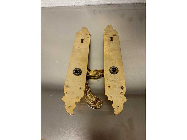 Ratti sivio italie - deurbeslag 24 karaat goud verguld (7x) - afbeelding 7 van  8