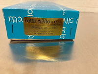 Ratti sivio italie - deurbeslag 24 karaat goud verguld (7x) - afbeelding 8 van  8