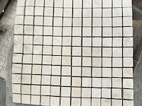 Rav creme winter mosaic tumbled 2,3x2,3 - afbeelding 1 van  1