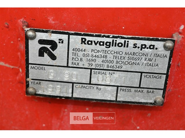 Ravaglioli bandenmachine - afbeelding 9 van  9