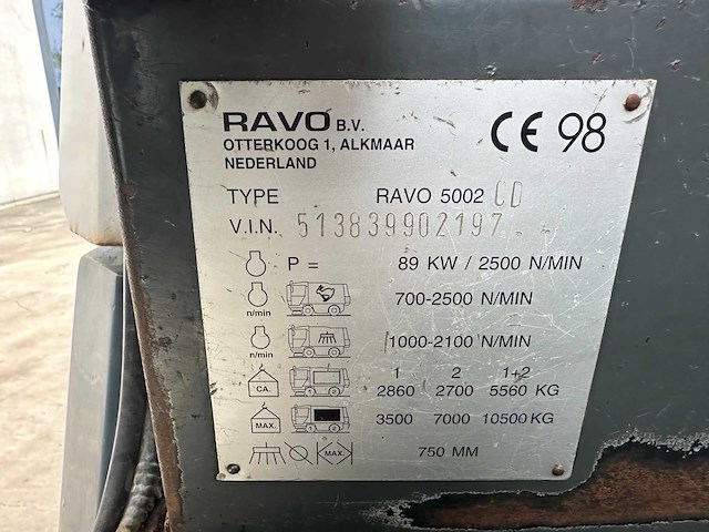 Ravo - 1998 - 5002 - watersproeier - afbeelding 43 van  48