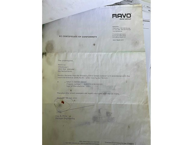 Ravo st 530 euro 5 veegmachine - afbeelding 43 van  50
