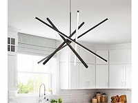 Ray 5.0 suspended design armatuur zwart - afbeelding 4 van  7