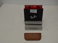 Ray-ban meta (gen 2) headliner smart glasses, kleur: f shiny black, glazen: l transitions sapphire, maat: s 50 (11) - afbeelding 6 van  9