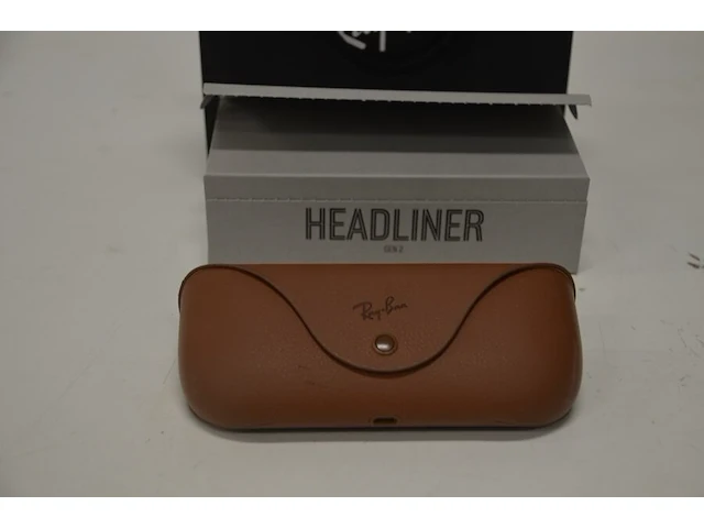 Ray-ban meta (gen 2) headliner smart glasses, kleur: f shiny black, glazen: l transitions sapphire, maat: s 50 (11) - afbeelding 8 van  9