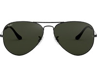 Rayban - zonnebril - aviator large metal - ref. 1708 - gun metal - g15-green - afbeelding 2 van  7