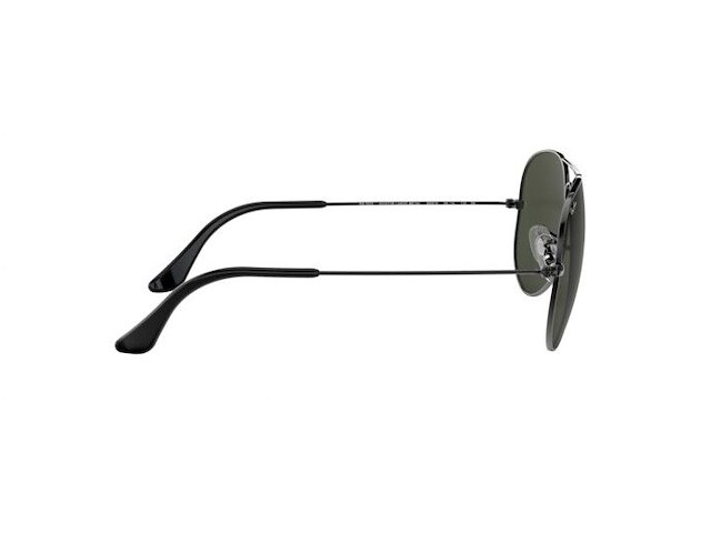 Rayban - zonnebril - aviator large metal - ref. 1708 - gun metal - g15-green - afbeelding 4 van  7