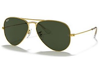 Rayban - zonnebril - aviator large metal - ref. 2057 - g15 green - afbeelding 4 van  7