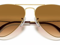 Rayban - zonnebril - aviator large metal - ref. 5033 - gradient brown - afbeelding 6 van  6