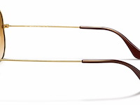 Rayban - zonnebril - aviator large metal - ref. 5033 - gradient brown - afbeelding 3 van  6