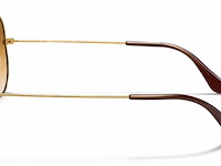 Rayban - zonnebril - aviator large metal - ref. 5033 - gradient brown - afbeelding 3 van  6