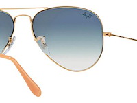 Rayban - zonnebril - aviator large metal - ref. 7662 - gradient blue - afbeelding 2 van  4