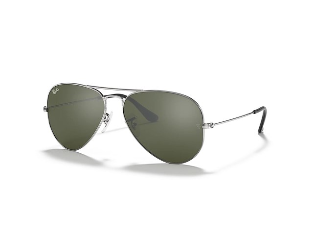 Rayban - zonnebril - aviator silver - ref. 2043 - g15 green - afbeelding 1 van  5