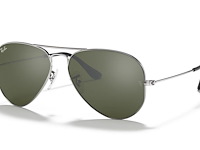 Rayban - zonnebril - aviator silver - ref. 2043 - g15 green - afbeelding 1 van  5